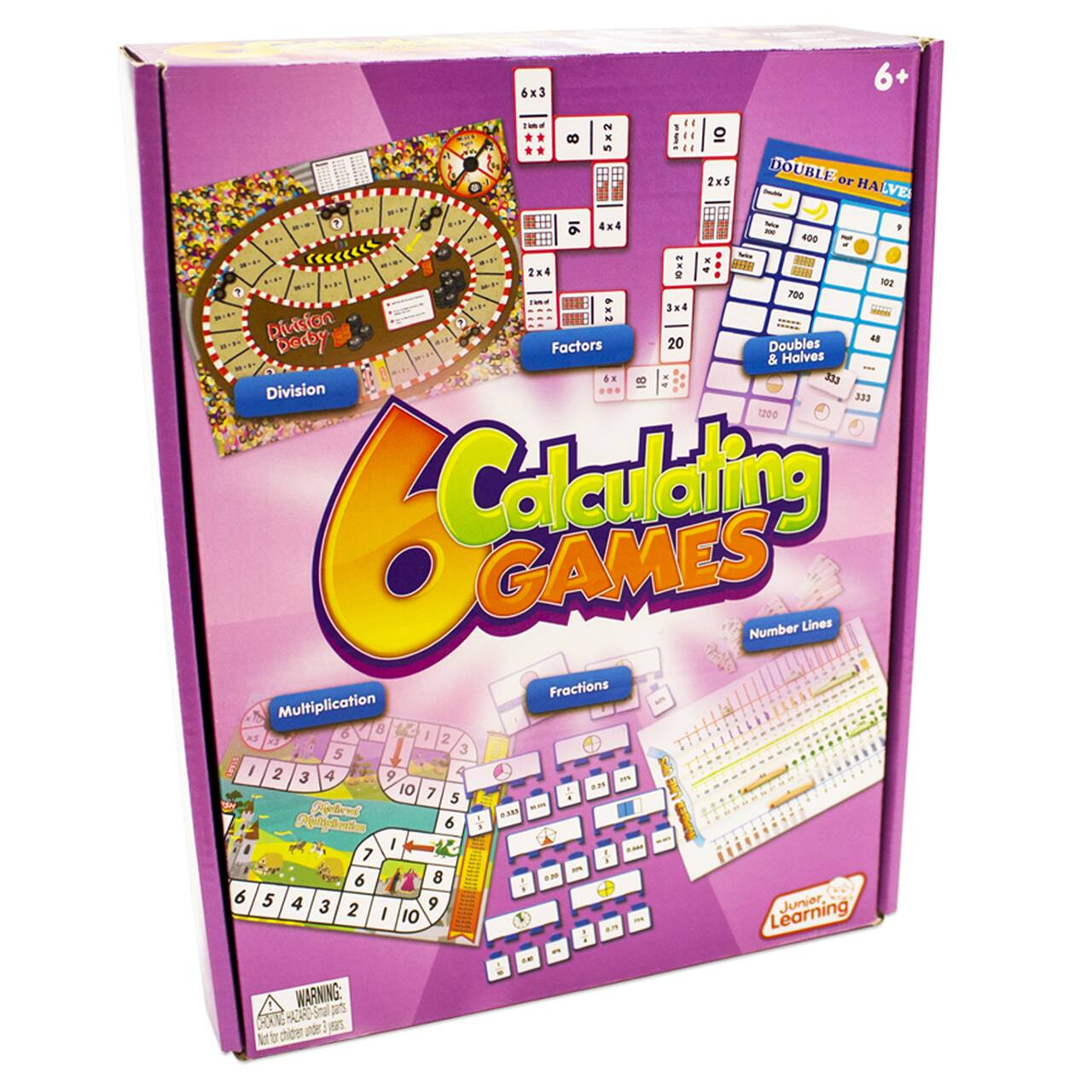 Junior Learning&#xAE; 6 Calculating Games